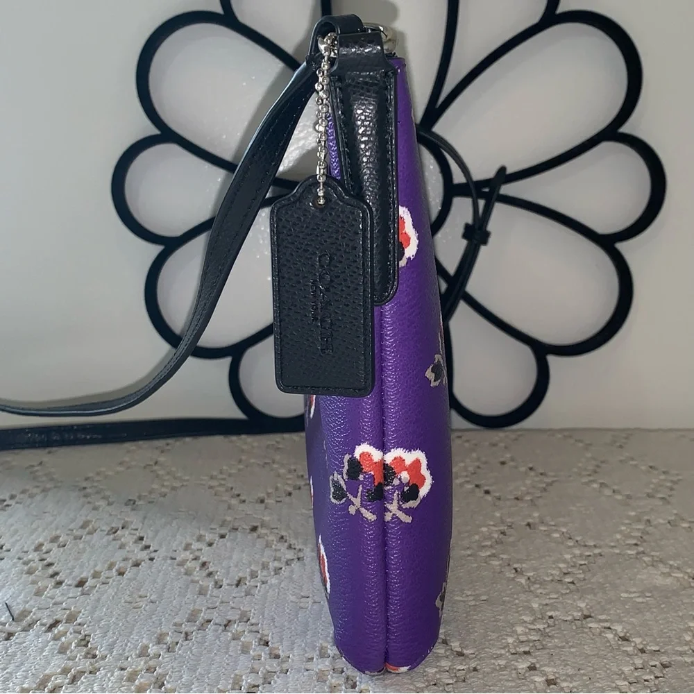 Coach Bramble Rose Crossbody Bag and Black Pouch - Picture 6 of 16